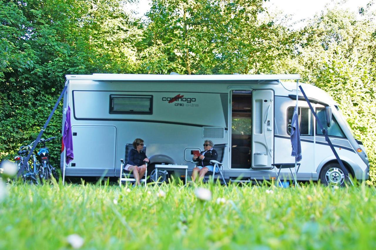 Camping Alkenhaer Appelscha Lege Kampeerplaats Met Prive Sanitair Exterior foto